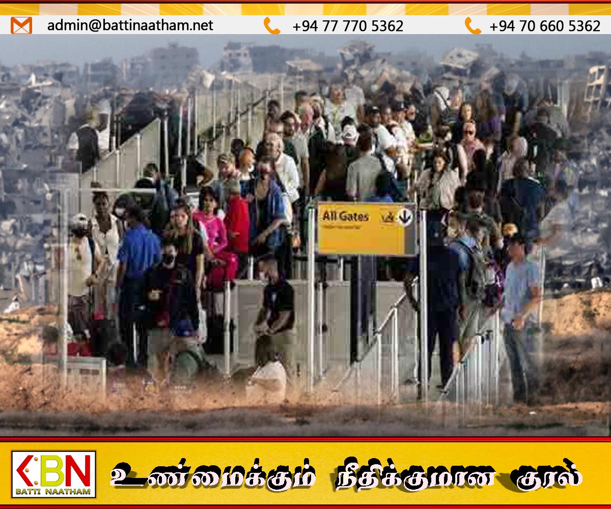 இஸ்ரேலில் பணிபுரியும் இலங்கையர்கள் போர் அவசர நடவடிக்கைகளில் பின்பற்ற வேண்டிய நடவடிக்கை