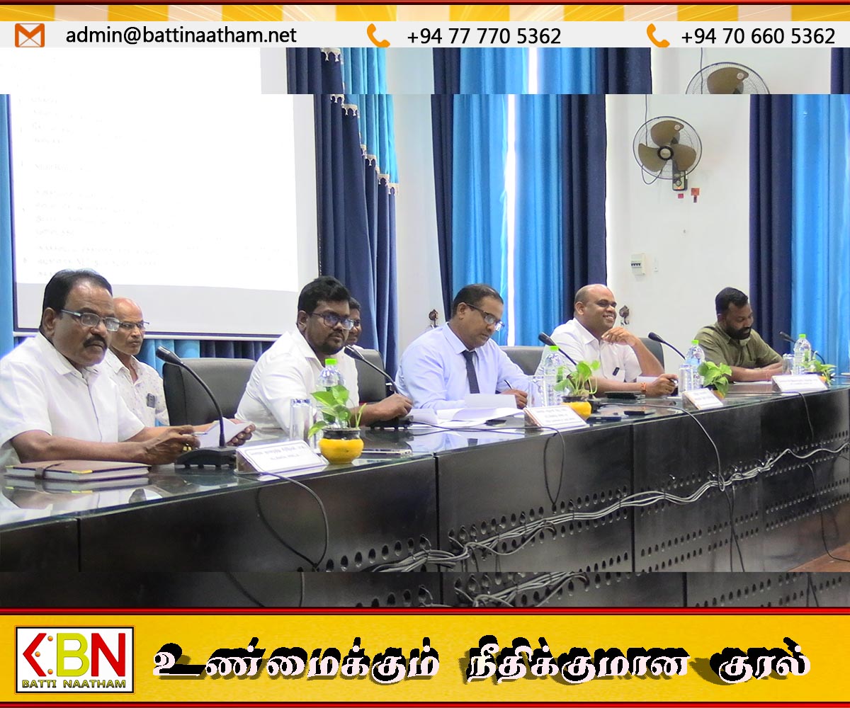 மண்முனை தென்எருவில் பற்று பிரதேச ஒருங்கிணைப்புக் குழு கூட்டம்