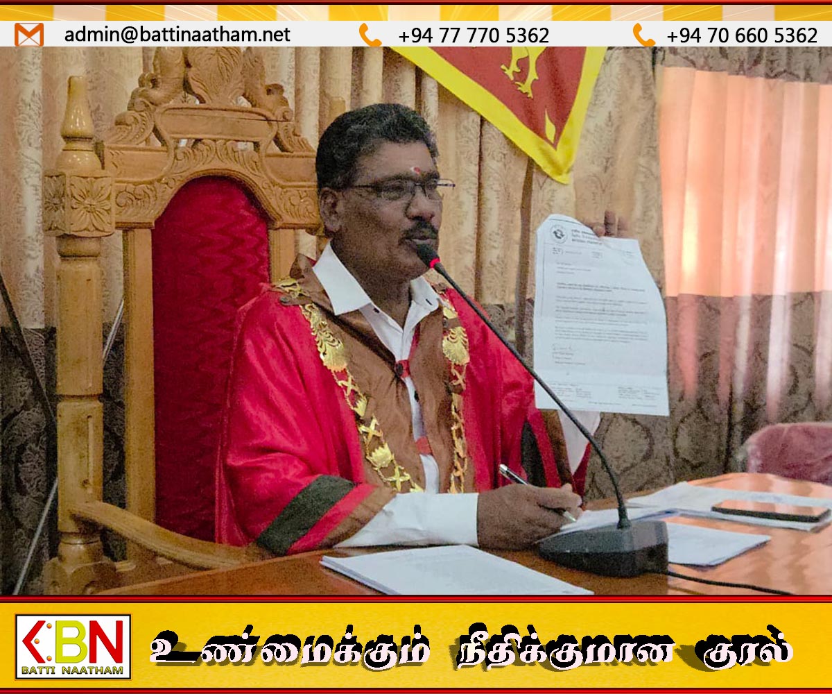 மட்டு மாநகரசபை அமர்வு; வருமானம் ஈட்ட மட்டு-கொழும்பு பஸ் சேவை!