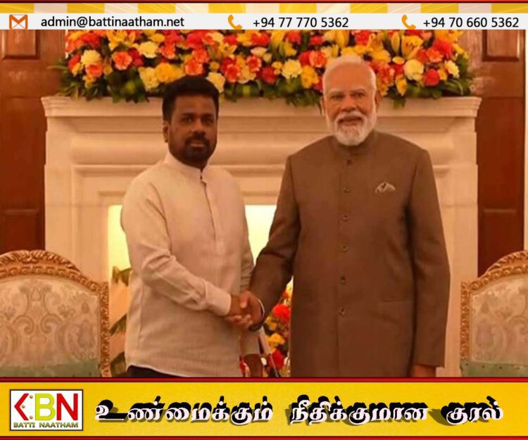 மோடி-அனுர சந்திப்பு