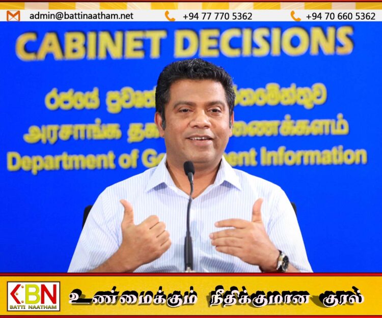அரச ஊழியர்களின் சம்பளம் உயர்வு – எம்.பிகளின் வரப்பிரசாதங்கள் இரத்து; அமைச்சர் நளிந்த ஜயதிஸ்ஸ