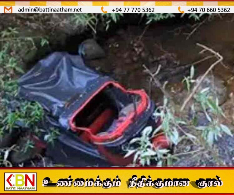 நானுஓயாவில் 235 அடி பள்ளத்தில் கவிழ்ந்து விழுந்த முச்சக்கர வண்டி