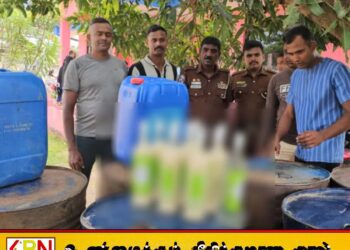 மட்டக்களப்பில் 1.4 கோடி மில்லி லீட்டர் கோடா மற்றும் கள்ளச்சாராயத்துடன் 3 பேர் கைது