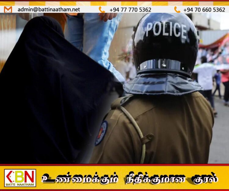 யாசகம் கேட்ட பெண்ணை விசாரிக்க முற்பட்ட பொலிஸாருடன் முறுகலில் ஈடுபட்ட 9பேர் கைது