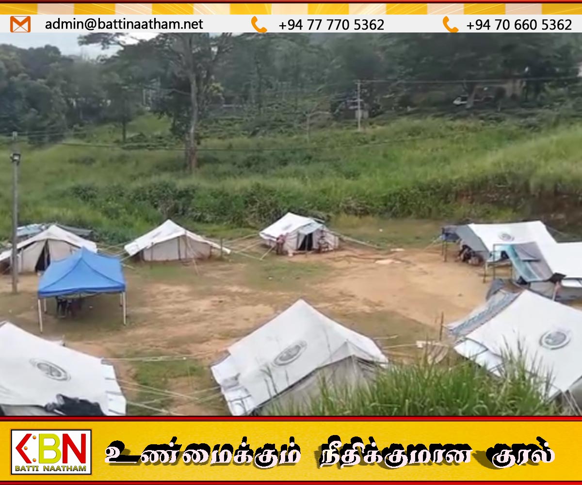 டித்வா சூறாவளியால் வீடுகளை இழந்த குடும்பங்கள்; மூன்று மாதங்களாக கூடாரங்களில் வாழும் அவலநிலை