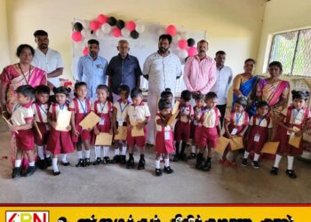 பாலையடிவட்டை பாரதி பாலர் பாடசாலையில் புதிய மாணவர்களை வரவேற்கும் நிகழ்வு