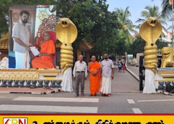 சட்டவிரோத விகாரை காணியை தந்தால் தையிட்டி விகாரை காணியை மக்களுக்கு வழங்கத் தயார்