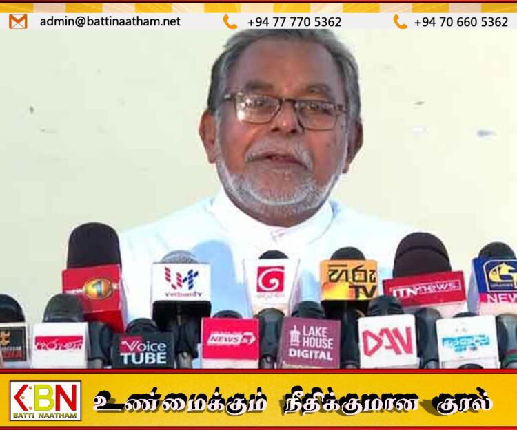 “300 உயிர்கள் பலியான தாக்குதலுக்கு நீதி கிடைக்க வேண்டும்”- விசாரணைகளுக்கு இடையூறு செய்ய வேண்டாம்; அருட்தந்தை சிறில் காமினி