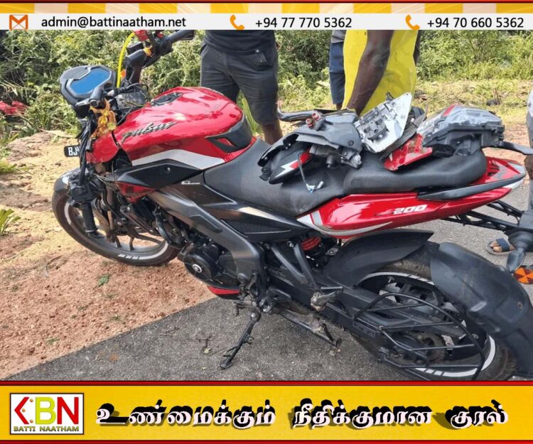 பொன்னாலையில் மோட்டார் சைக்கிள் விபத்து; ஒருவர் உயிரிழப்பு, மற்றொருவர் படுகாயம்