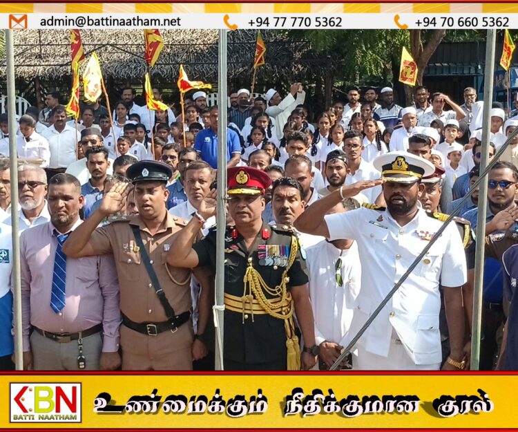 ஓட்டமாவடியில் 78வது தேசிய சுதந்திர தினம்; ஊர்வலம் மற்றும் கௌரவிப்பு நிகழ்வுகள்
