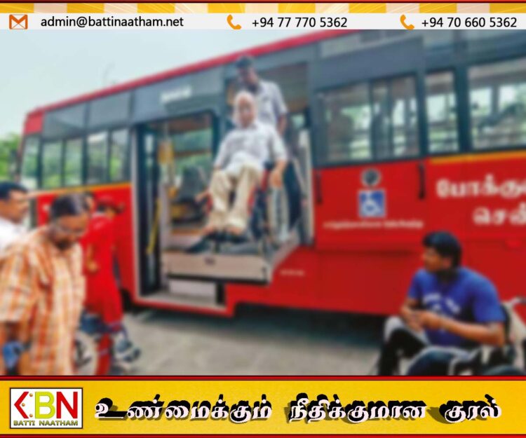 விசேட தேவையுடையவர்களுக்காக 10 புதிய குளிரூட்டப்பட்ட பேருந்துகள் விரைவில் சேவைக்கு