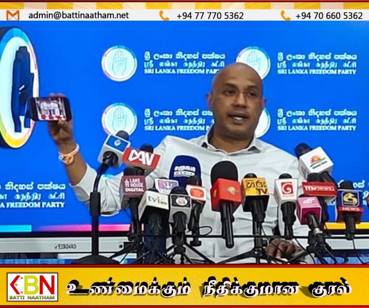 சுதந்திர தின அணிவகுப்பில் இராணுவத்திற்கு உரிய கௌரவம் வழங்கப்படவில்லை; துமிந்த திசாநாயக்க குற்றச்சாட்டு