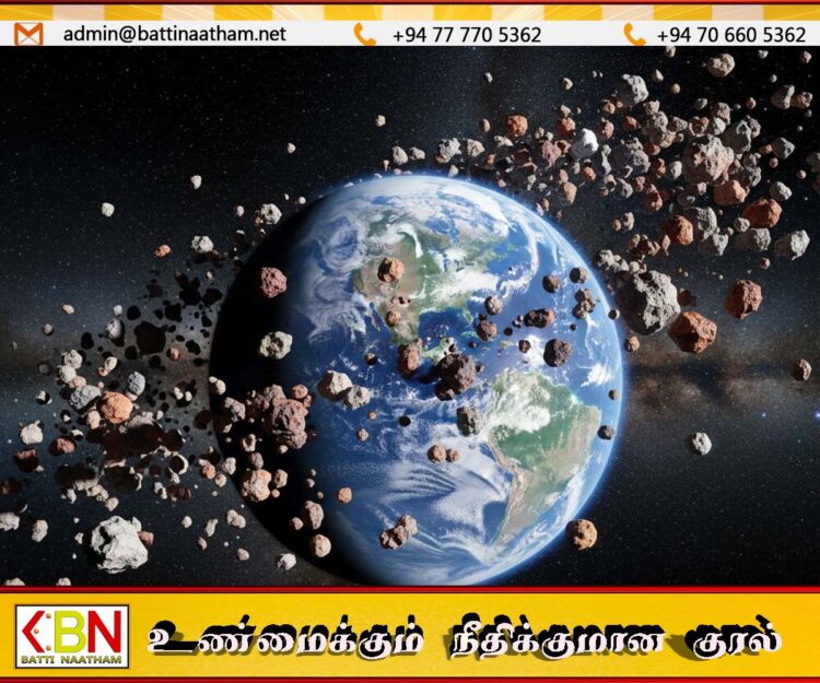 பூமிக்கு அருகில் மறைந்துள்ள 25,000-க்கும் மேற்பட்ட விண்கற்கள்; நாசா கவலை