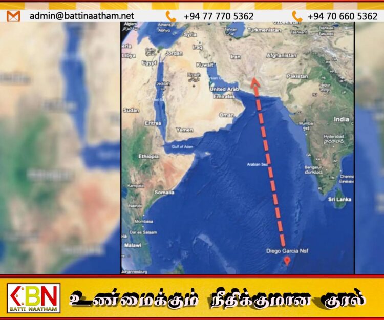 ஈரான் மீதான தாக்குதலுக்கு தளமாகுமா இலங்கை?