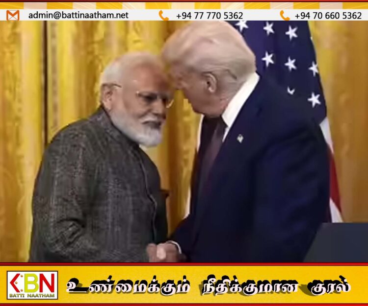 இந்திய பொருட்களுக்கான வரியை குறைத்த அமெரிக்க ஜனாதிபதி