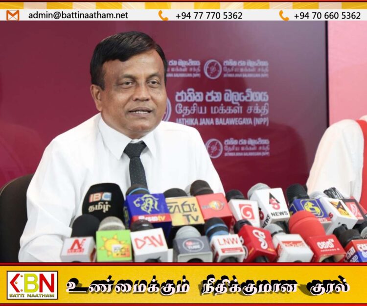 பெளத்த மதத்தின் பிரகாரம் எமது அரசாங்கம் மஹா சங்க தேரர்களுடன் செயற்படுகிறது; பிரதி அமைச்சர் சுனில் வட்டகல