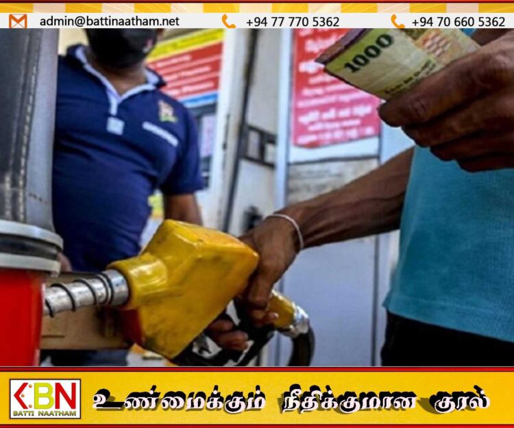 இலங்கையில் சற்றுமுன் அதிகரித்தது எரிபொருளின் விலை