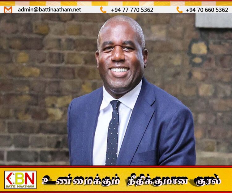 பிரித்தானிய துணைப் பிரதமர் நாளை இலங்கை வருகை; சிறீதரனையும் சந்திக்க அழைப்பு!