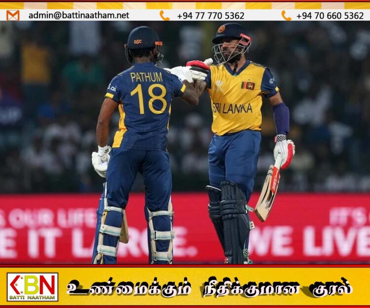 அவுஸ்திரேலியாவை வீழ்த்தி ‘சூப்பர் 8’ சுற்றுக்குத் தகுதி பெற்றது இலங்கை