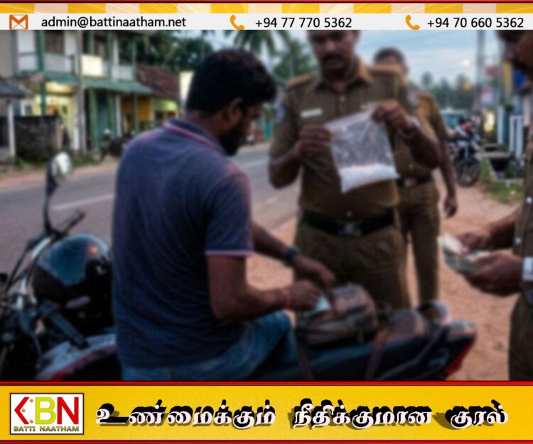 8 இலட்சம் பெறுமதியான ஐஸ் போதைப்பொருளுடன் ஒருவர் கைது