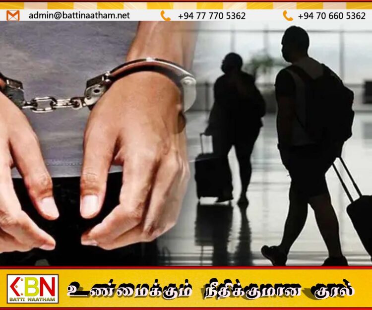கட்டுநாயக்க விமான நிலையத்தில் 12,000 வெளிநாட்டு சிகரெட்டுகளுடன் ஒருவர் கைது