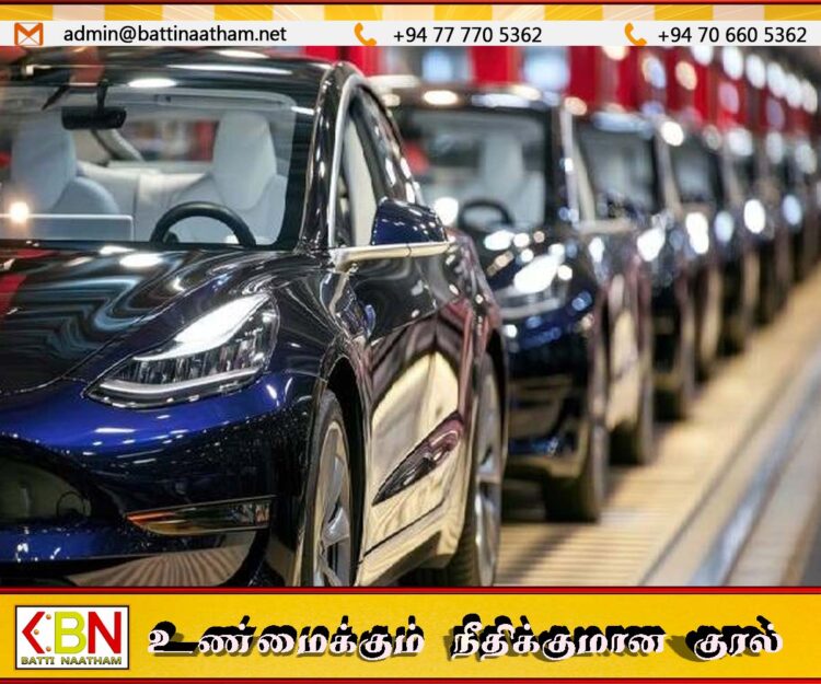 இறக்குமதி செய்யப்படும் வாகனங்களுக்கு ஏப்ரல் முதல் புதிய வரி!