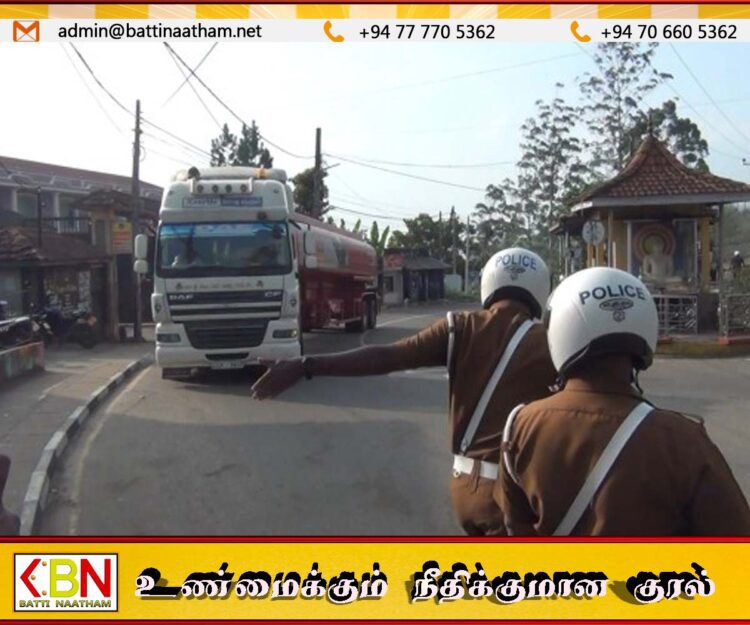 ஹட்டனில் பத்து வாகனங்களுக்கு காலக்கெடு; திடீர் சோதனை நடவடிக்கை