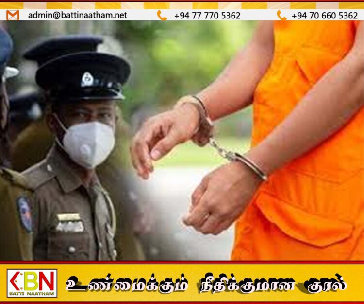 அமைச்சர்களின் பெயர் பயன்படுத்தி மோசடி செய்த பிக்கு கைது; விசாரணை தீவிரம்