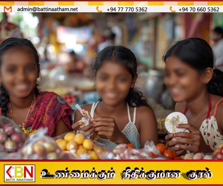 களுத்துறையில் இனிப்பு பண்டங்களை திருடிய குற்றச்சாட்டில் மூன்று சிறுமிகள் கைது