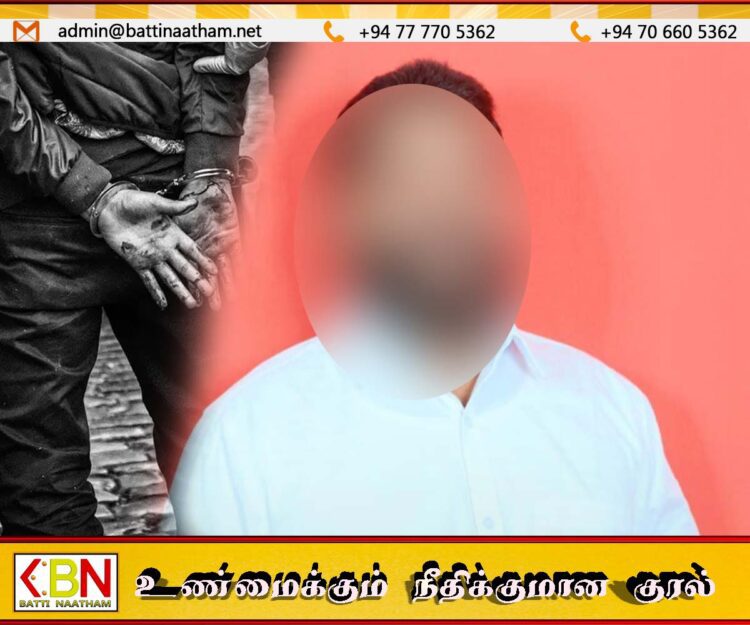 போதைபோருள் விவகாரத்தில் ஸ்ரீ டெலோ கட்சியின் தலைவர் பி.உதயராசா கைது