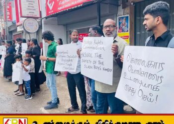 யாழில் பொலிஸாருக்கு எதிராக பொதுமக்கள் போராட்டம்