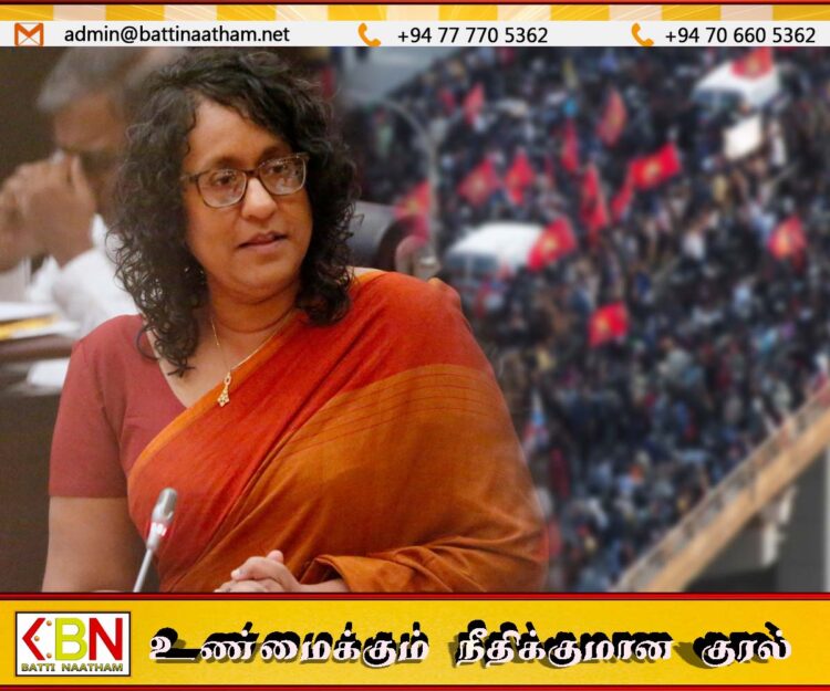 பிரதமர் ஹரிணி தமிழ் புலம் பெயர் அமைப்புக்களின் இடைத்தரகர்; இப்படியும் ஒரு குற்றச்சாட்டு