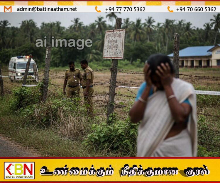 முல்லைத்தீவில் யானை மின்சார வேலியில் கழுத்து சிக்கி சிறுவன் உயிரிழப்பு