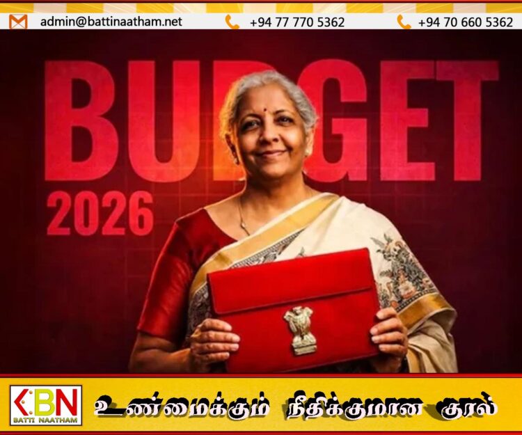 இந்திய வரவுசெலவுத்திட்டத்தில் இலங்கைக்கு 4 பில்லியன் நிதி!