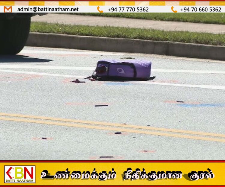 வீதியில் சென்றுகொண்டிருந்தத மாணவி மீது மோதிய லொறி