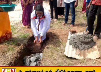 காயான்குடா கண்ணகி வித்தியாலயத்தில் புதிய வகுப்பறைக் கட்டட அடிக்கல் நாட்டும் நிகழ்வு