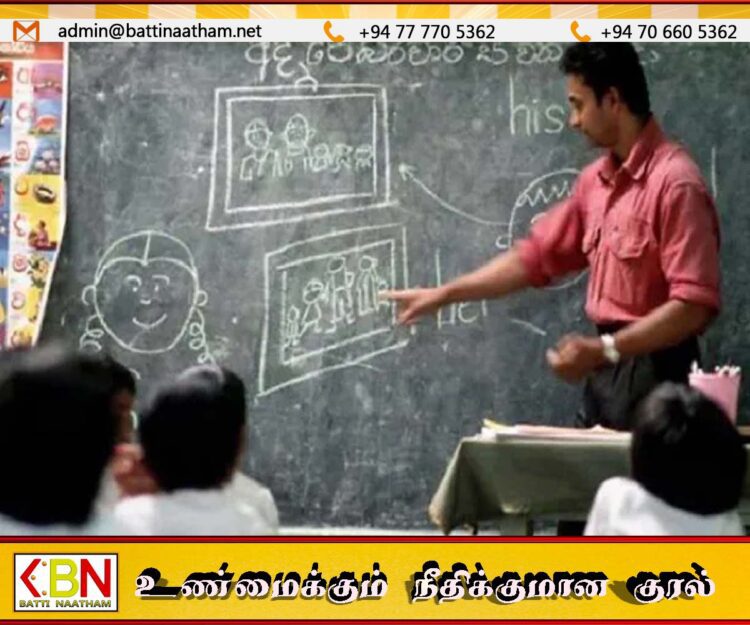 சிங்களம், தமிழ் மற்றும் ஆங்கில ஆசிரிய வெற்றிடங்களுக்கு பட்டதாரிகள்