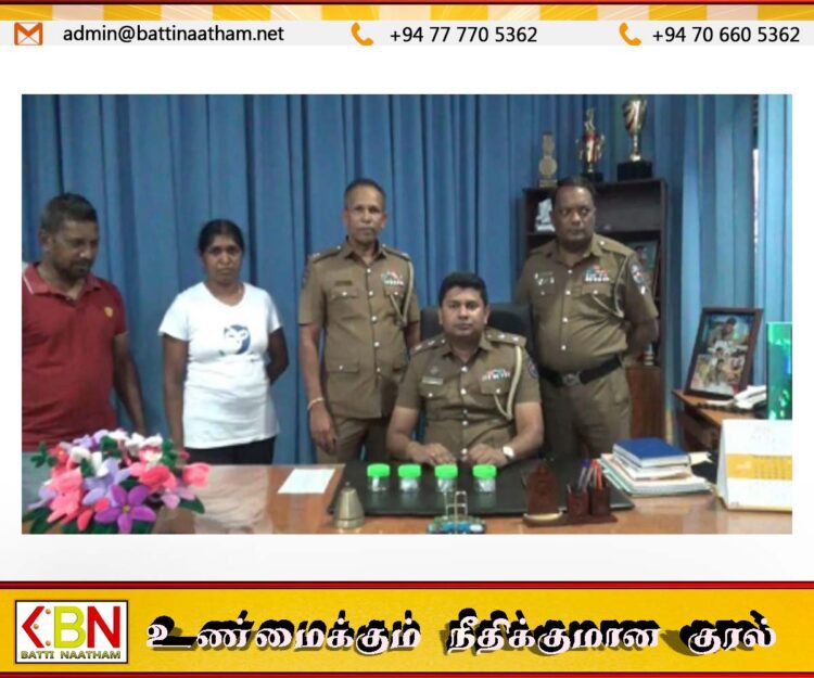 புத்தர் சிலையின் தங்க முலாம் பூசப்பட்ட கலசங்களைத் திருடியது தொடர்பில் இருவர் கைது