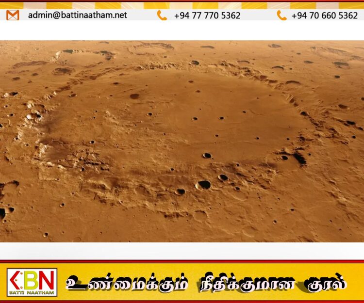 செவ்வாய் கிரகத்தில் மார்ஸ் எக்ஸ்பிரஸ் தந்த அரிய காட்சிகள்; சிலிர்க்க வைக்கும் 3டி வீடியோ!
