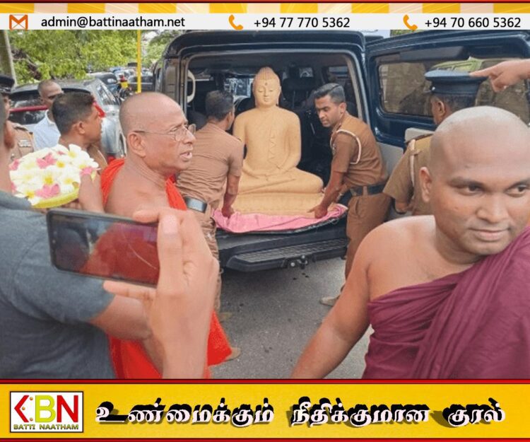 திருகோணமலை புத்தர் சிலை விவகாரம்; பிக்குகள் உட்பட சந்தேகநபர்களுக்கு பிணை