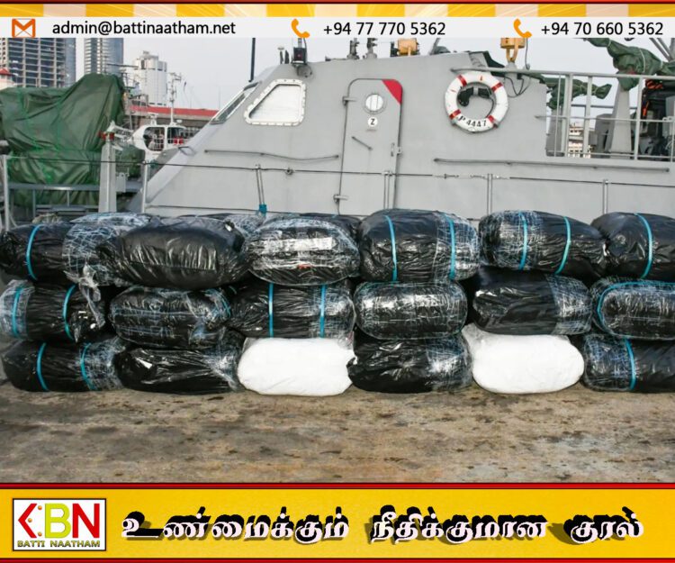 1273 கிலோகிராமுக்கும் அதிகமான பீடி இலைகளுடன் இருவர் கைது