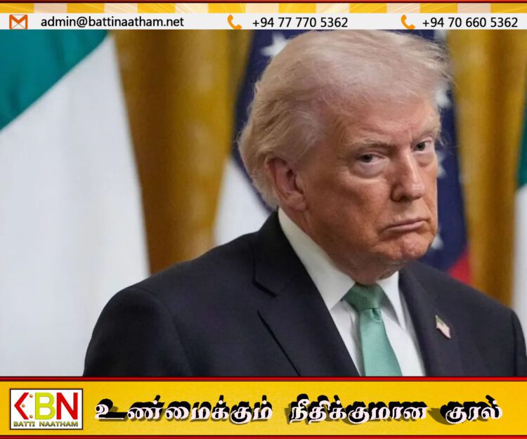 “ஈரானுடன் பேசத் தயார்; ஆனால் பேசுவதற்குத்தான் அங்கு யாரும் மிஞ்சவில்லை”- டிரம்ப் கிண்டல்