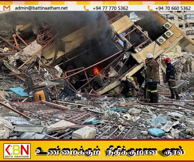 லெபனானில் போர் காரணமாக பல லட்சம் பேர் இடம்பெயர்வு