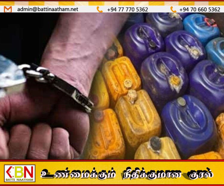 சேருனுவர பகுதியில் 1,820 லீற்றர் டீசலுடன் மற்றுமொருவர் கைது