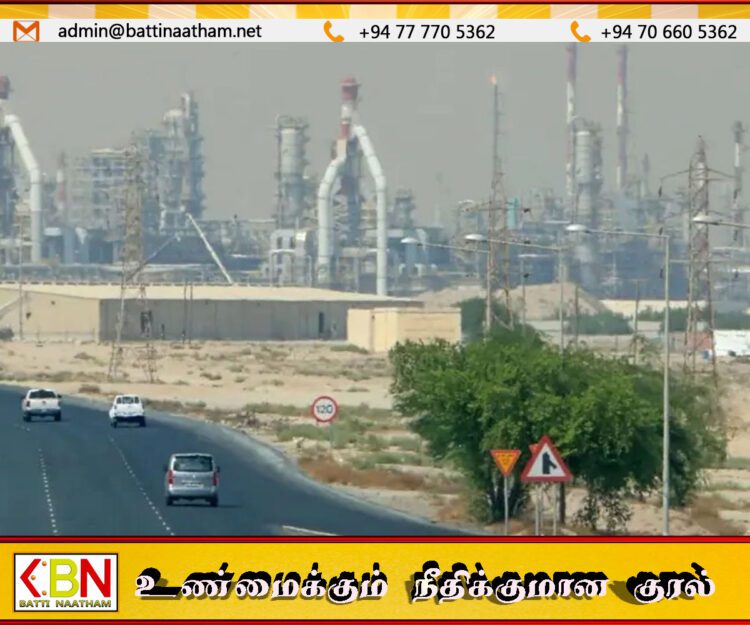 குவைத் எண்ணெய் நிலையத்தின் மீது ஈரான் ட்ரோன் தாக்குதல்