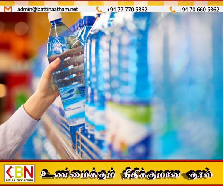 போத்தல் குடிநீரின் விலையை உயர்த்த உற்பத்தியாளர்கள் கோரிக்கை!