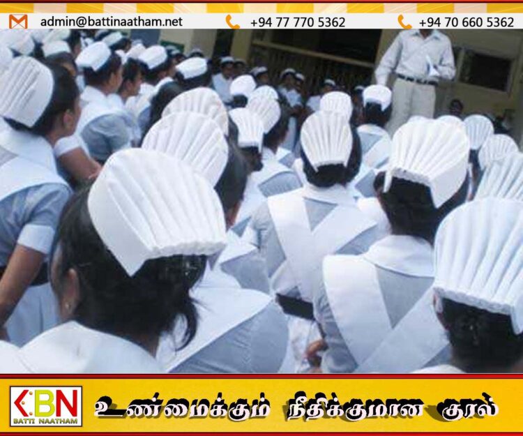 இலங்கை சுகாதார சேவையில் தாதியர்களுக்கு பற்றாக்குறை