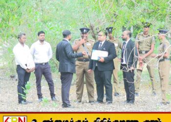 குருக்கள் மடம் சந்தேகத்திற்கிடமான மனிதப் புதைகுழி பிரதேசத்தில் அத்துமீறிய நடவடிக்கை; களவிஜயம் மேற்கொண்ட நீதிபதி உள்ளிட்ட குழுவினர்