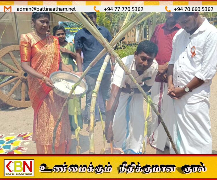 கிரான் அன்னை ஸ்ரீ சாரதா தேவி அறநெறி பாடசாலையில் பொங்கல் விழா