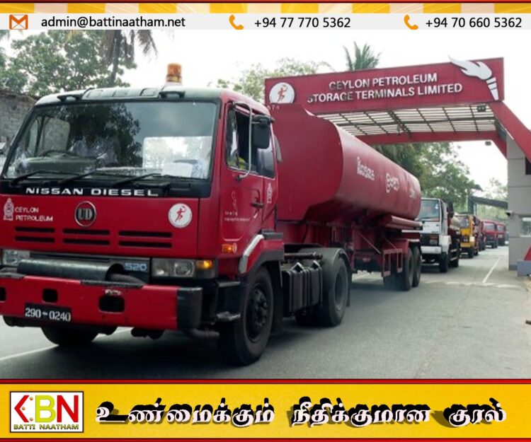 நாட்டில் எரிபொருள் தட்டுப்பாடு ஏற்படலாம் என்ற அச்சத்தில் மக்கள்; இன்று காலை வரை சுமார் 5.2 மில்லியன் லீற்றர் எரிபொருள் விநியோகம்!